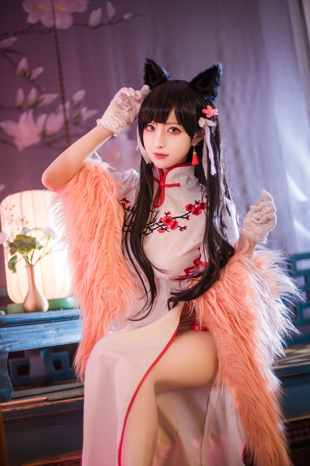 Shika小鹿鹿《爱宕旗袍》 [COSPLAY福利] 写真集[30P](4)