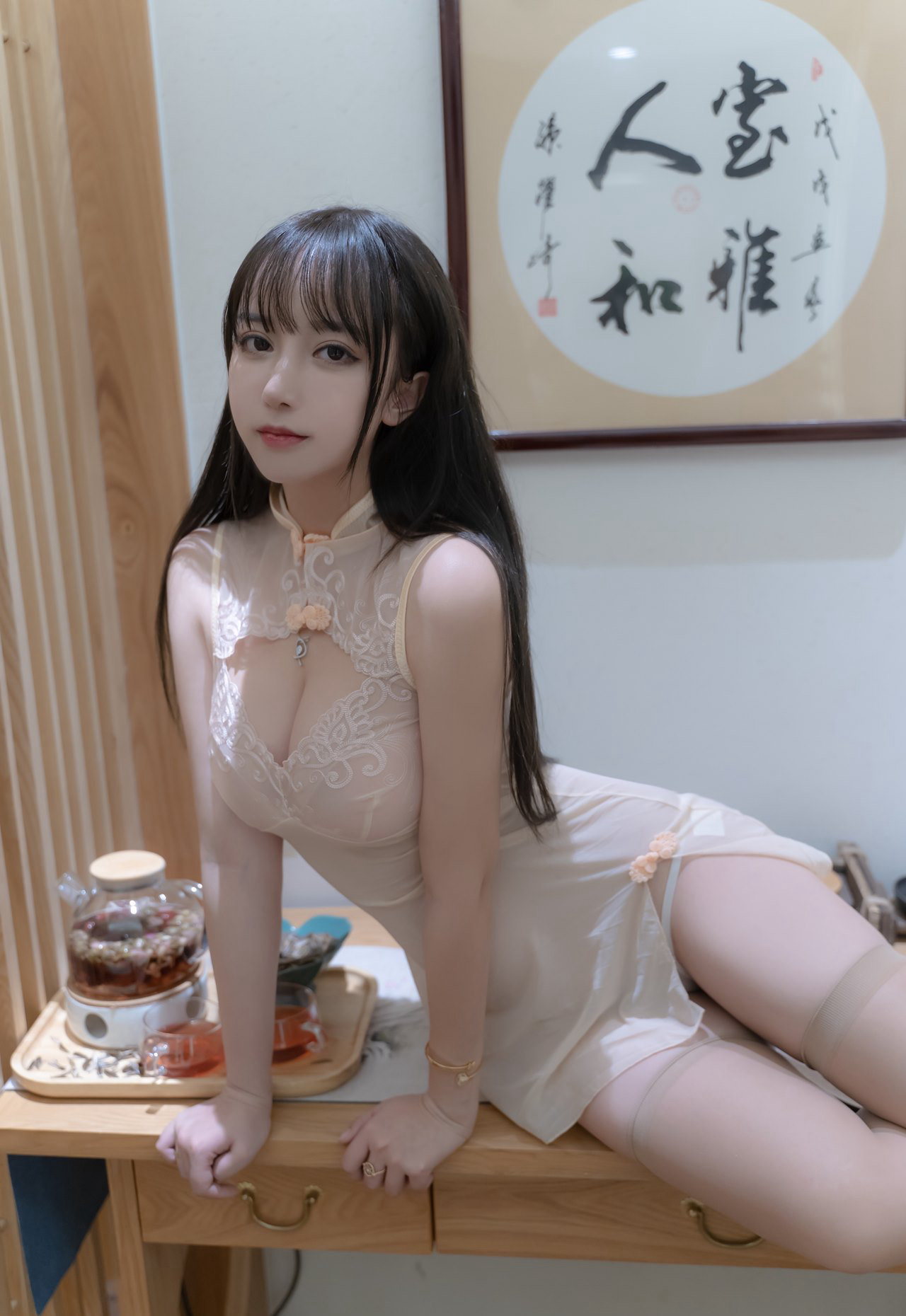 过期米线线肉丝丰满大胸情趣内衣写真m131美女大尺度COSPLAY(6)