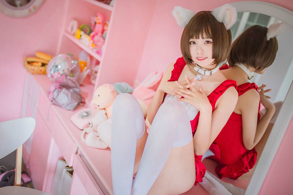 小野妹子w《猫系泳衣+魔法少女伊莉雅+金莲旗袍》 [Cosplay美女] 写真集[34P](1)