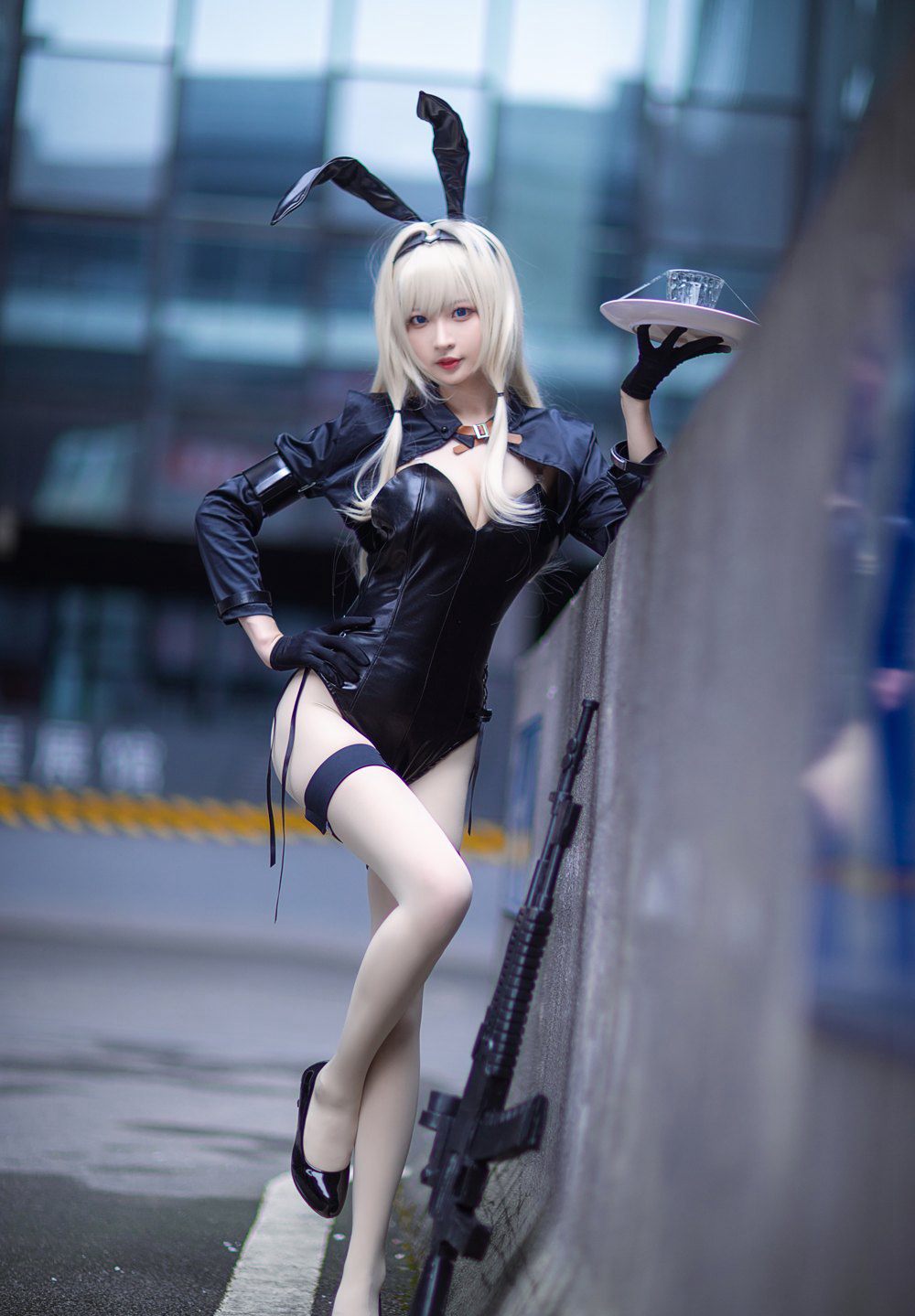 Cosplay美女南宫性感丝袜外拍大尺度写真(6)