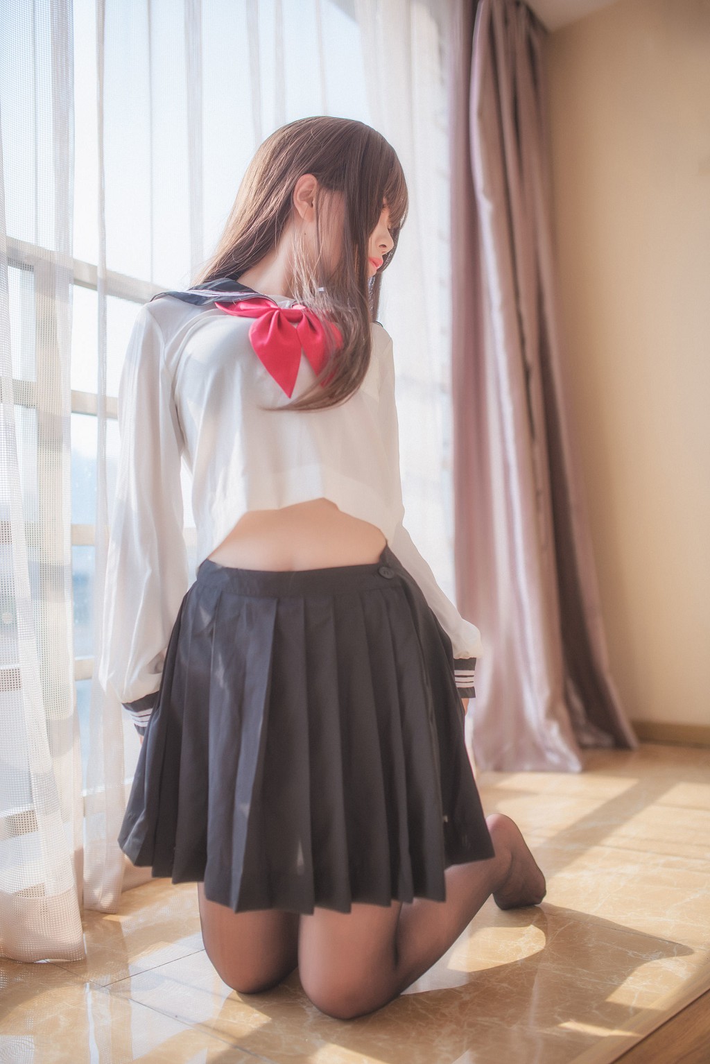 白金Saki《半透明水手服》[COSPLAY福利] 写真集[36P](6)