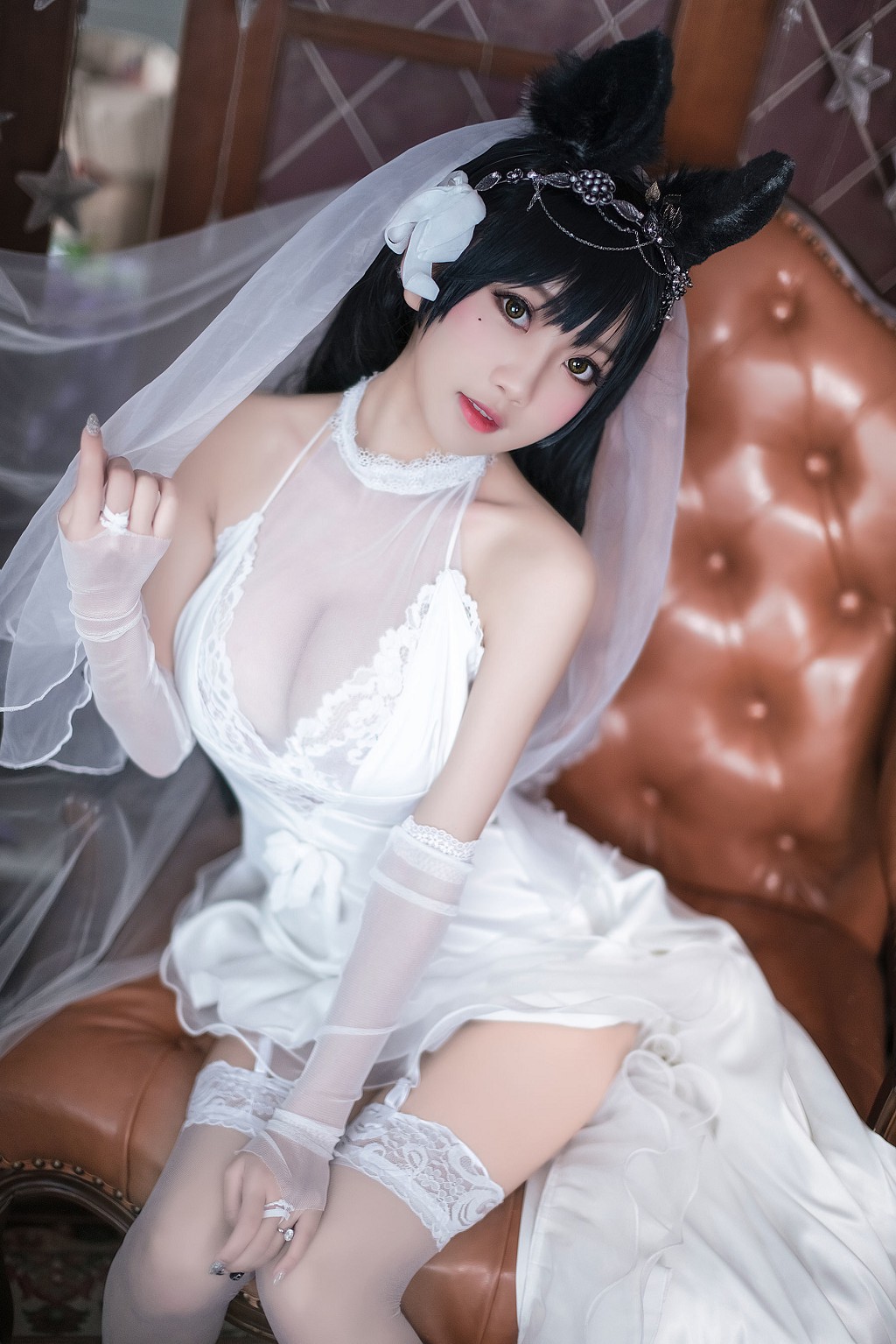 COSER鬼畜瑶《爱宕花嫁》 [Cosplay福利] 写真集[23P](6)