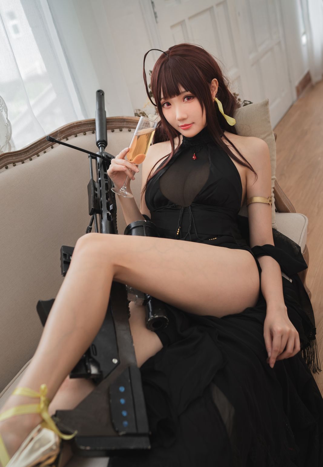 瓜希酱2020美腿高跟性感Cosplay超污大尺度高清图(10)