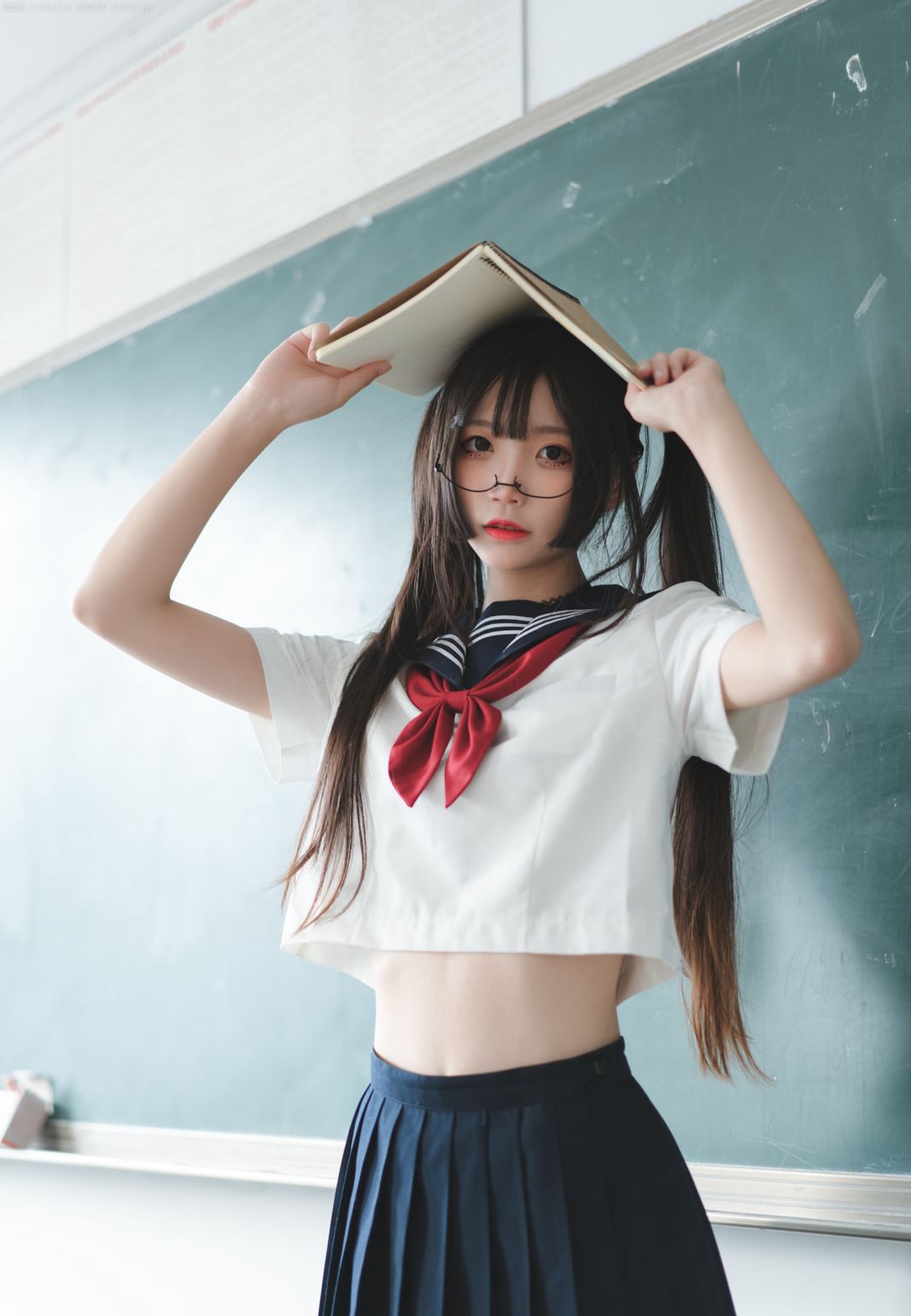 cos黑丝足控性感美腿五更百鬼Cosplay(31)