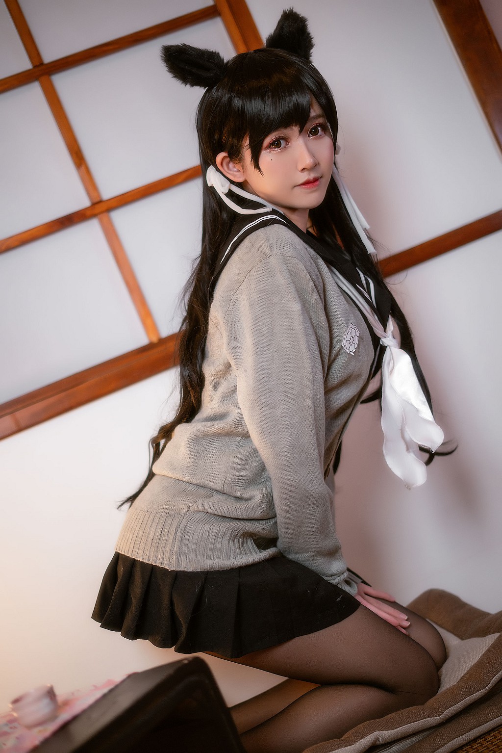 鳗鱼霏儿《碧蓝航线 校服》 [COSPLAY美女] 写真集[14P](3)