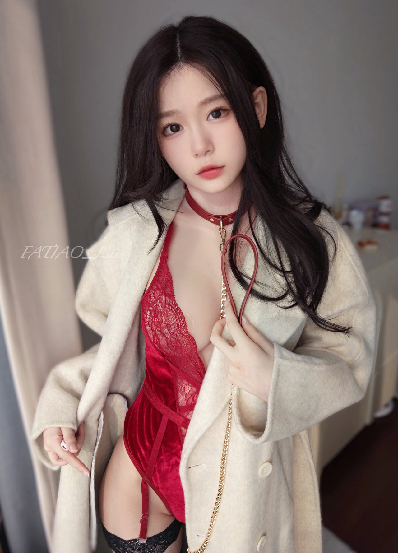 COSPLAY迷之呆梨大美女的美乳与大白腚美女极品粉嫩美鲍35p(5)